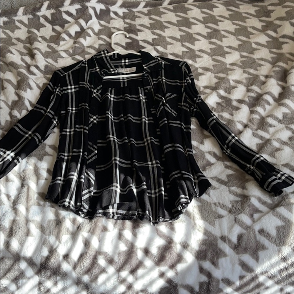 Thin flannel